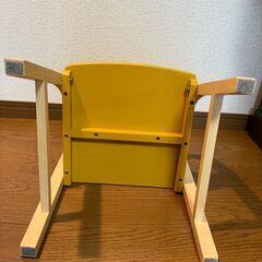 子供用椅子、キッズ　チェア、２脚、木製の画像
