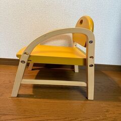 子供用椅子、キッズ　チェア、２脚、木製の画像