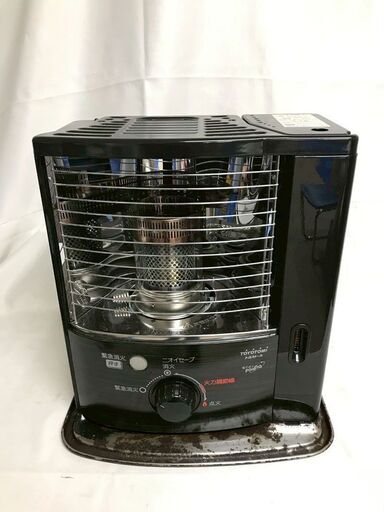 【北見市発】トヨトミ TOYOTOMI 自然通気形開放式石油ストーブ RSV-23 2017年製 黒 暖房器具 冬物家電 寒さ対策 (E3576axwYM)