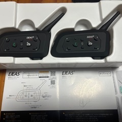 未使用EJEAS V6 pro バイク インカム 2台セット 充電Cタイプ 　の画像