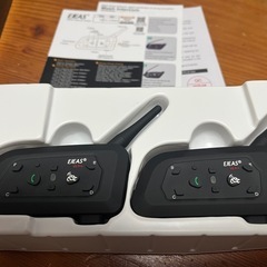 未使用EJEAS V6 pro バイク インカム 2台セット 充電Cタイプ 　の画像