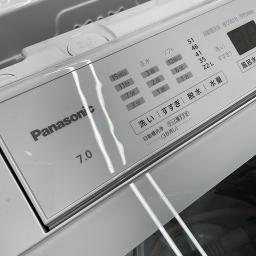 パナソニック　7K 洗濯機