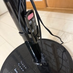 2017年製　扇風機　ブラックの画像