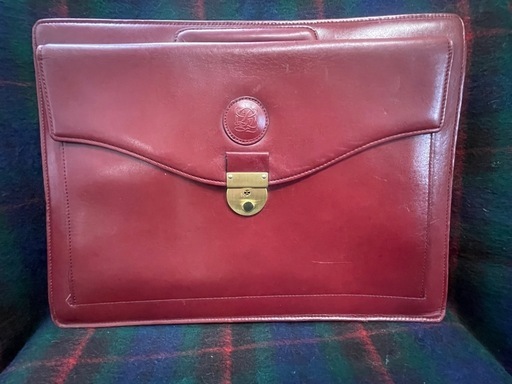 LOUIS QUATORZE ルイキャトルズ レザー ビジネスバッグ ボルドー