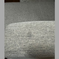 三人掛けソファ　グレー　の画像