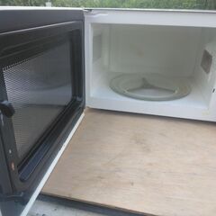 電子レンジ：家庭用：ELSONIC：５０Hz専用：色ホワイト：関東以北で使用：の画像