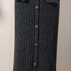 ロングスカート　ニットセットアップの画像