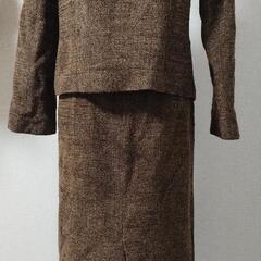 厚手　ロングスカートのセットアップの画像