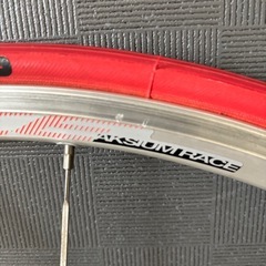 MAVIC AKSIUM RACE リアホイールのみ　シマノフリー　タイヤ付きの画像