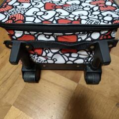 【美品・未使用？・派手】サンリオ　ハロー・キティのキャリーケース・買い物キャリーの画像