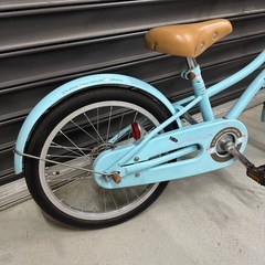 18インチ　自転車　水色の画像
