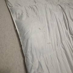 【先約済】無印良品 防ダニ　羽毛掛ふとん・一層式／Ｓの画像