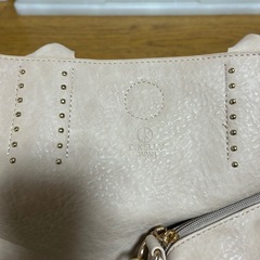 D.KELLY トートバッグ ポーチ 2点セット ベージュの画像