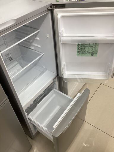 6ヵ月保証】2ドア冷蔵庫 Panasonic NR-B14AW-S