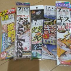 キス釣り 竿、仕掛け、バス釣り用ルアーセットの画像