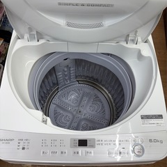 ☆ドリーム荒牧店☆☆ジモティー割引有☆ 6.0kg洗濯機/シャープ/ES-GE6B/2018の画像