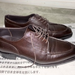 42nd Royal Highland フォーティーセカンドローヤルハイランド　メンズ高級革靴 26cm ブラウン(茶色) 美品の画像