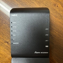 NEC PA-WG1200HS4 無線LANルータ Atermの画像