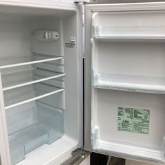 【6ヵ月保証】2ドア冷蔵庫　アイリスオーヤマ　IRSE-H16A-W ドリンクホルダー割れ有の画像