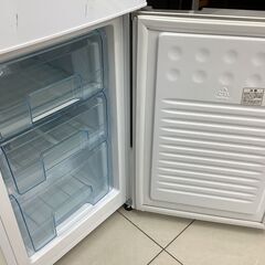 【6ヵ月保証】2ドア冷蔵庫　アイリスオーヤマ　IRSE-H16A-W ドリンクホルダー割れ有の画像