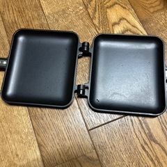 キャンプ　ホットサンドの画像