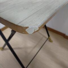 予定者あり!  折り畳みテーブル(使用感アリ)の画像