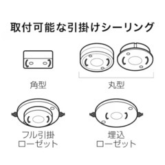 ニトリ　シーリングライト Nウッドリングの画像