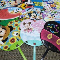 ディズニー うちわ 新品未使用 12点の画像