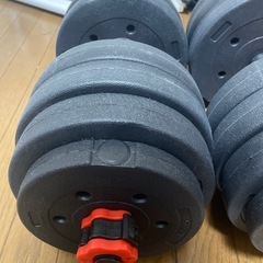 【お相手決定】ダンベル20kg 可変式×2の画像