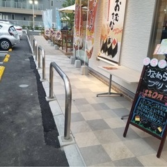 新築飲食店　基礎外構工事の画像