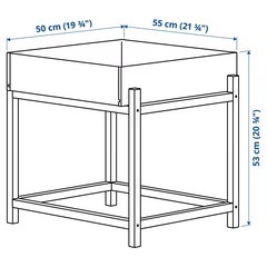 【新品未開封】IKEA プラントスタンド サイドテーブル　プリメルスコグ の画像
