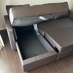 ニトリ　カウチソファベッド　ノアーク　の画像