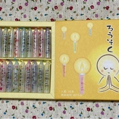 ミニ  ろうそく①の画像