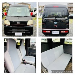 走行11.7万km パワーウィンドウ H20年 キーレス ETC ハイゼット 車検2年 黒の画像