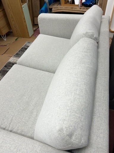 ゆったりサイズの2人掛けソファー