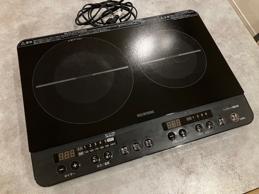 アイリスオーヤマ　2口IHコンロ
