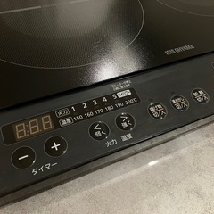 アイリスオーヤマ　2口IHコンロの画像