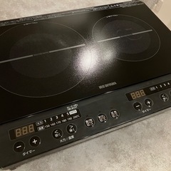 アイリスオーヤマ　2口IHコンロの画像