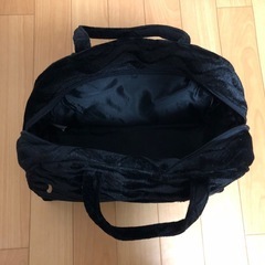 新品　ベルベット調　バッグ　カバン の画像