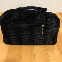 新品　ベルベット調　バッグ　カバン の画像