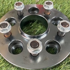 シルクブレイズ　5穴PCD100 スペーサー17mm ワイトレ　プリウス に！の画像