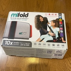 【中古】マイフォールド　チャイルドシートの画像