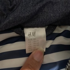 H&Mベスト90センチ前後の画像