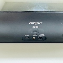 （お渡し予約済）BluetoothスピーカーD200、creativeの画像