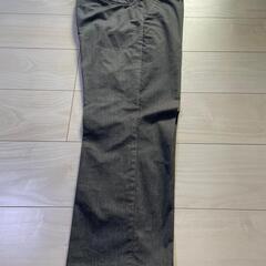 【美品】GU グレー メンズスラックス ウエスト85の画像