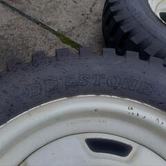 ジムニー　DEESTONE D501 Military ミリタリー　ゲタ山タイヤ　 6.00-16 6PR バイアス 2024年50週　ホイールは付きませんの画像