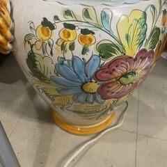 リサイクルショップどりーむ荒田店　No2685 花瓶　壺　インテリア　置物　イタリア製の画像