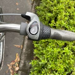 自転車　No.377　シルバー　26インチ　内装3段切替　シティサイクル　【リサイクルショップどりーむ天保山】の画像