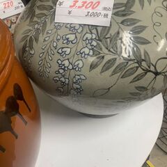 リサイクルショップどりーむ荒田店　No1193 壺　置物　花瓶の画像