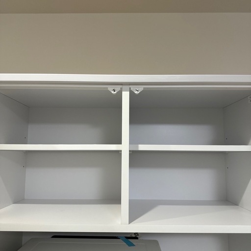 【値段交渉可能！】大川家具　ナポリ　食器棚　ホワイト
